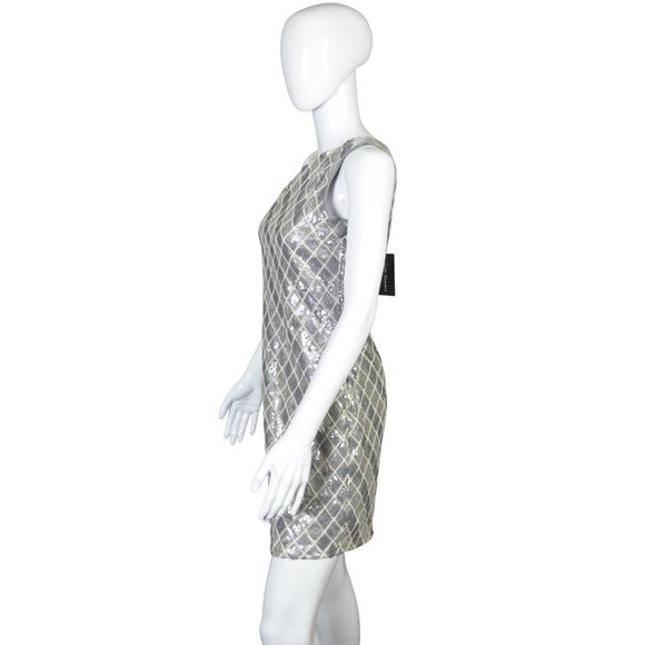 NWT Latin Quarters One Shoulder Sequin Dress - Size S - Picture 4 of 8